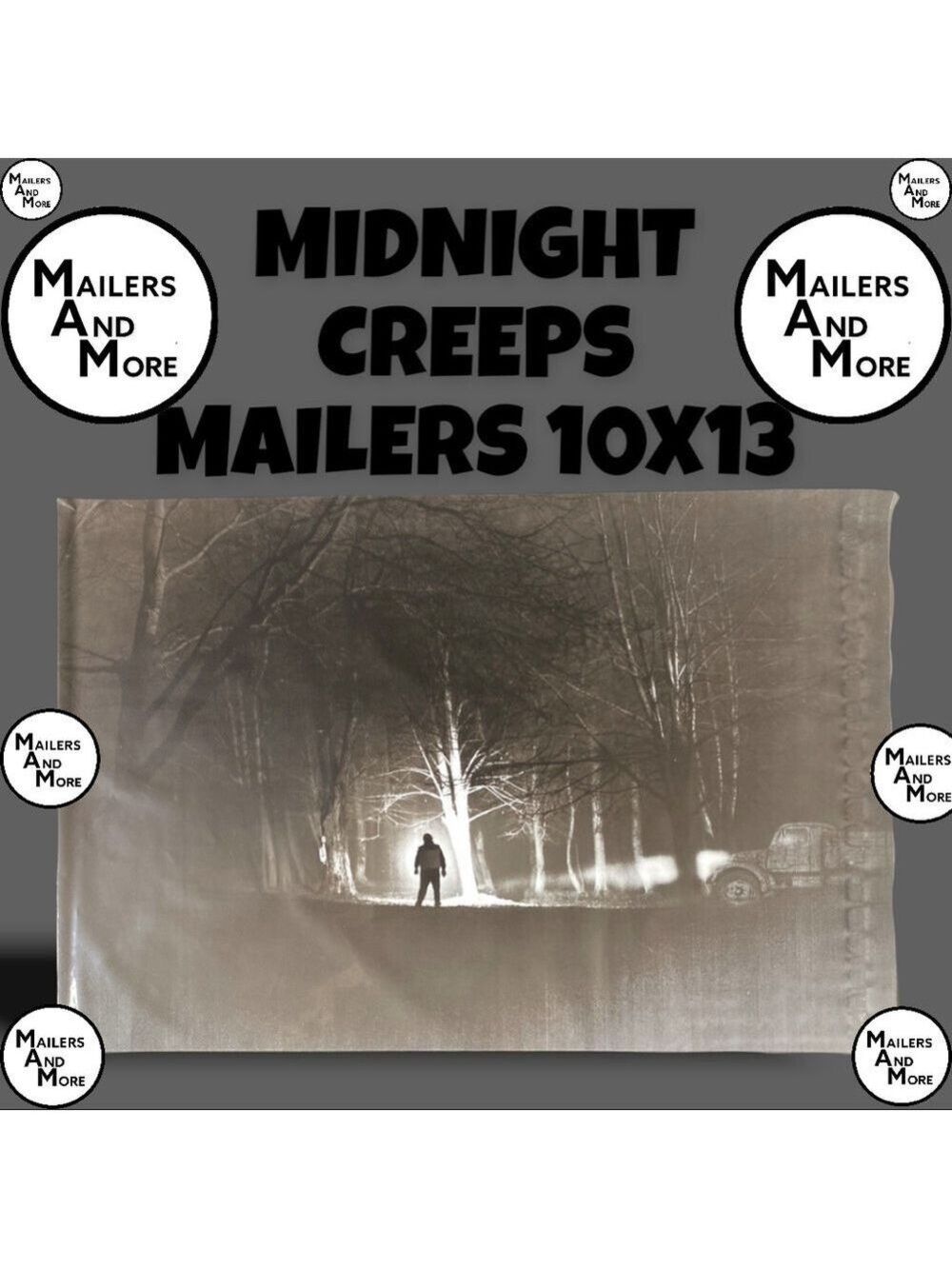 25 10X13 Midnight Creeps Poly Mailers PRICE FIRM Fall - Picture 11 of 15